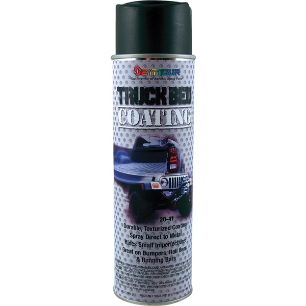 SEYMOUR® Truck Bed Coating Black, 15 oz TP Tools & Equipment